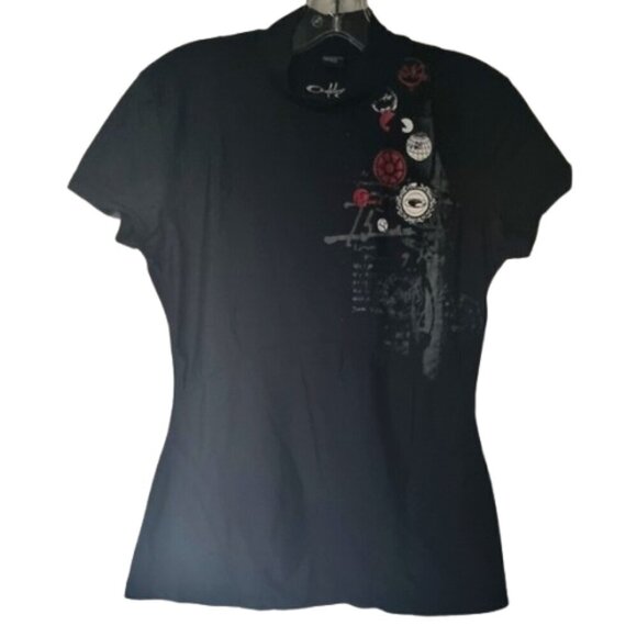 Oakley Performance Top Size L short sleeve fitted Running Biking - Picture 2 of 8